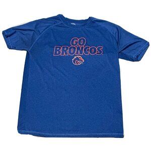 NFL Denver Broncos Football shirt mens medium short sleeve Knights Apparel blue